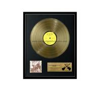 Rock Guitar Miniatures RGM1269 Led Zeppelin Live on Blueberry Hill Gold Disc 24K Plated LP 12"