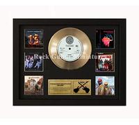 Rock Guitar Miniatures RGM1422 Ozzy Osbourne 24 carat Gold Disc 7" in Shadowbox Frame