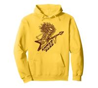 Rock Guitar Skeleton - Cool Flying V Guitarist Hard Rocker Pullover Hoodie
