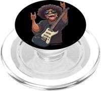 Rock Guitarist Afro Hairstyle Sunglasses Musician Energy PopSockets PopGrip for MagSafe