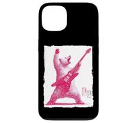 Rock Guitarist Bear Vintage Electric Guitar Player Gift Case for iPhone 13