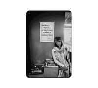 Rock Guitarist Keith Richards HD Poster (3) Tin Sign Vintage Metal Pub Club Cafe Bar Home Wall Art Decoration Poster Retro 8x12inch(20x30cm)