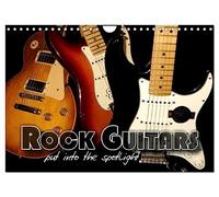 ROCK GUITARS put into the spotlight (Wall Calendar 2026 DIN A4 landscape), CALVENDO 12 Month Wall Calendar: The beauty of guitars