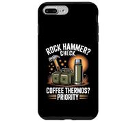 Rock Hammer Check Coffee Thermos Priority Geology Case for iPhone 7 Plus/8 Plus