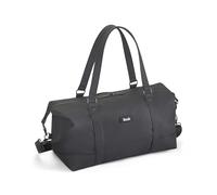 Rock Harper 28L Medium Underseat Holdall - Black | Ryanair Compliant - Gym, Office & Weekend Getaway - Laptop Section - Waterproof Kissing Zips - Trolley Strap - 43x20x33cm