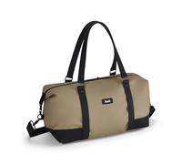 Rock Harper Holdall Underseat Travel Bag in Beige - Ryaniair Carry-On Compliant, Padded Shoulder Strap & Lockable Zips - Suitable for Gym, Office and Weekend Holidays - 40 x 20 x 25 cm 20L Capacity