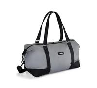 Rock Harper Holdall Underseat Travel Bag in Grey - Ryaniair Carry-On Compliant, Padded Shoulder Strap & Lockable Zips - Suitable for Gym, Office and Weekend Holidays - 40 x 20 x 25 cm 20L Capacity