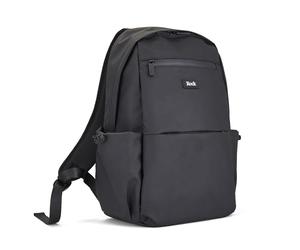 Rock Harper Underseat Laptop Backpack in Black - Lightweight & Versatile Travel Bag - Large Main Compartment, Laptop Pocket, Trolley Strap & Easy Jet Compliant Carry On - 45x30x18cm 20L Capacity