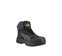 PUMA Mens Rock HD Heavy Duty Black Robust Nylon Composite Work Safety Boots (Black, UK Footwear Size System, Adult, Men, Numeric, Medium, 7)