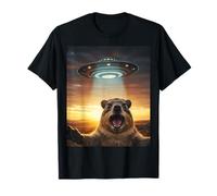 Rock Hyrax Selfie Phone Photo Funny Ufo Sighting Awawa T-Shirt