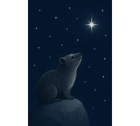 Rock Hyrax Under the Starry Sky Notebook - Dreamy Night Animal Journal | Inspirational Star Gazing Notebook | Peaceful Wildlife Gift | Lined ... | Nature Lover Gift, Journaling, Writing