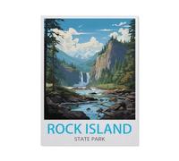 Rock Island State Park，Jigsaw Puzzles 1000 Pieces for Adults, Classic Puzzle Kids Puzzle Challenging And Difficult Puzzles for Adults And Teens（38x26cm）-U81
