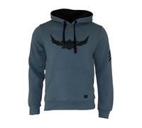 ROCK-IT Apparel - Hoodie for men - heavy premium fabric with hood and pocket - hooded sweatshirt [Sizes S-5XL] Colour Coronet Blue 3XL