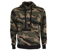 ROCK-IT Apparel Men Hoodie Camouflage Hoody urban Streetstyle Swater Pullover heavy weight Sizes S-5XL premium quality color camo green brown S