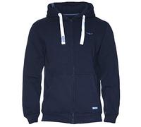 ROCK-IT Apparel premium men's hooded jacket [Sizes S-5XL] - Comfortable long-sleeved zipper hoodie - Perfect for fall & winter - Hood with drawstring - navy XL