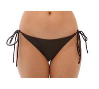 ROCK-IT Apparel Women's Bikini Bottoms to tie I Adjustable Bikini Bottoms I Bikini Bottom on Back Gathered Triangle Bikini Briefs I and Sizes Dark Brown