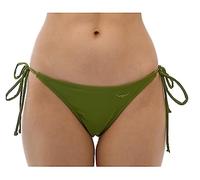 ROCK-IT Apparel Women's Bikini Bottoms to tie I Adjustable Bikini Bottoms I Bikini Bottom on Back Gathered Triangle Bikini Briefs I and Sizes Green