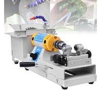 Rock Jewelry Buffer Polisher, Bench Lathe Cutting Machine, DIY Jewelry Grinder Equipment Tool, for Home Studio,Polishing-Set