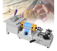 Rock Jewelry Buffer Polisher, Bench Lathe Cutting Machine, Gemstone Polisher Grinder Buffer Machine for Jewelry Making, for Grinding Polishing Drilling