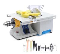 Rock Jewelry Buffer Polisher, Miniature Precision Table Saw, Bench Lathe Cutting Machine, Gemstone Polisher Grinder Buffer Machine for Jewelry Making, for Grinding Polishing Drilling