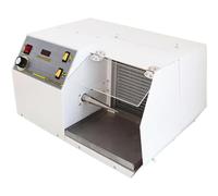 Rock Jewelry Polisher, Dust Collector Tabletop W/Light Jewelry Polisher, Powerful Motor, Speed Adjustment 0-3600 RPM, for Manufacturing, Jewelry, Wood, Metal, Lathe