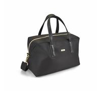 Rock Kensington Holdall Underseat Cabin Travel Bag in Black, Ryaniair Carry-On Compliant, Padded Shoulder Strap & Lockable Zips - 40 x 20 x 25 cm 20L Capacity