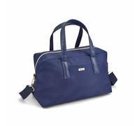 Rock Kensington Holdall Underseat Cabin Travel Bag in Navy, Ryaniair Carry-On Compliant, Padded Shoulder Strap & Lockable Zips - 40 x 20 x 25 cm 20L Capacity