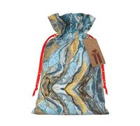 Rock Layers Printing Practical Christmas Bag With Drawstring,4.7x6.9 Inch For Christmas Halloween