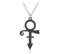 Rock Legend Necklace Music Jewelry Guitar Crown Pendant Stage Accessories Gift for Band Fans