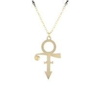 Rock Legend Necklace Music Jewelry Guitar Crown Pendant Stage Accessories Gift for Band Fans
