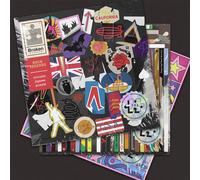 Luckies - Jigsaw Puzzle | Vinyl Records Shaped Jigsaw Board Game | Retro Inspired Wall Art & Wall Hanging | 200 Piece Jig saw Puzzles | Mindfulness Gifts For Women & Men | Rock Legends