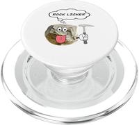 ROCK LICKER Funny Geologist Rock Pick Hammer PopSockets PopGrip for MagSafe