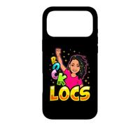 Rock Locs Funny Dreadlocs Black Women Melanin Queen Dreads Case for iPhone 17 Pro Max