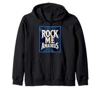 Rock Me Amadeus Poster Zip Hoodie