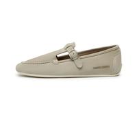 Rock MOK Suede Loafers - female - Candice Cooper - Loafers - Gray - 5 1/2 UK - Shoes 5 1/2 UK