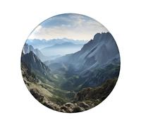 Rock Mountain Custom Pins 5 PCS, Personalized Photo Buttons, Metal Pinback Button Badges for Backpacks, Hats, Funny Backpack Pins Aesthetic Lapel Badge Pins Gifts for Men Women, One Size, Metal, no
