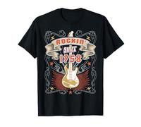 Rock Music Lover Birthday Rockin Since 1958 T-Shirt