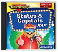Rock 'N Learn - States & Capitals Rap CD by Rock 'N Learn
