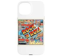 Rock 'N Roll 50s Style Comic Strip Case for iPhone 15