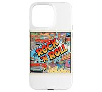 Rock 'N Roll 50s Style Comic Strip Case for iPhone 15 Pro Max