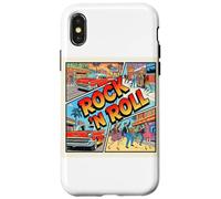 Rock 'N Roll 50s Style Comic Strip Case for iPhone X/XS