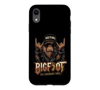 Rock N Roll Bigfoot The Legendary Tour Sasquatch Case for iPhone XR