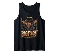 Rock N Roll Bigfoot The Legendary Tour Sasquatch Tank Top