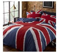 Cities Of The World Union Jack Duvet Cover and Pillowcase Set Single