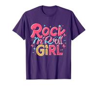 Rock N Roll Girl Purple Darla T-Shirt