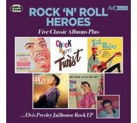 Rock 'N' Roll Heroes - Five Classic Albums Plus: His Biggest Hits/Twist/Live It Up/Elvis/This Is Gene Vincent