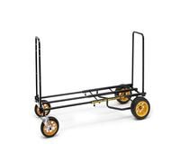 Rock-N-Roller R12RT (All Terrain) 8-in-1 Folding Multi-Cart/Hand Truck/Dolly/Platform Cart/34" to 52" Telescoping Frame/500 lbs. Load Capacity, Black
