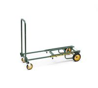 Rock-N-Roller R2RT-GR (Micro) 8-in-1 Folding Multi-Cart/Hand Truck/Dolly/Platform Cart/26" to 39" Telescoping Frame/350 lbs. Load Capacity, Green