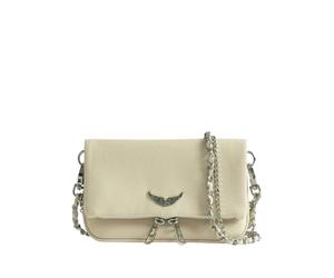 Rock Nano Iconic Clutch - female - Zadig & Voltaire - Shoulder Bags - Beige - ONE SIZE - Bags ONE SIZE