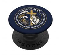 ROCK OF AGES - Christian Hymn, Reformed Theology, Faith PopSockets Adhesive PopGrip
